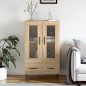 vidaXL Highboard Sonoma-Eiche 69,5x31x115 cm Holzwerkstoff vidaXL Highboard Sonoma-Eiche 69,5x31x115 cm Holzwerkstoff