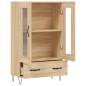 vidaXL Highboard Sonoma-Eiche 69,5x31x115 cm Holzwerkstoff vidaXL Highboard Sonoma-Eiche 69,5x31x115 cm Holzwerkstoff