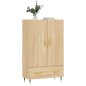 vidaXL Highboard Sonoma-Eiche 69,5x31x115 cm Holzwerkstoff vidaXL Highboard Sonoma-Eiche 69,5x31x115 cm Holzwerkstoff