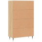 vidaXL Highboard Sonoma-Eiche 69,5x31x115 cm Holzwerkstoff vidaXL Highboard Sonoma-Eiche 69,5x31x115 cm Holzwerkstoff