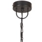 vidaXL Hängelampe Industriestil 25 W Schwarz Rund 30 cm E27 vidaXL Hängelampe Industriestil 25 W Schwarz Rund 30 cm E27