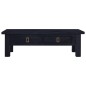 vidaXL Couchtisch Hellschwarzer Kaffee 100x50x30cm Mahagoni-Holz vidaXL Couchtisch Hellschwarzer Kaffee 100x50x30cm Mahagoni-Holz