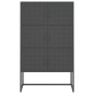 vidaXL Highboard Anthrazit 80x35x135 cm Stahl vidaXL Highboard Anthrazit 80x35x135 cm Stahl