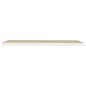 vidaXL Schweberegale 4 Stk. Eiche und Weiß 90x23,5x3,8 cm MDF vidaXL Schweberegale 4 Stk. Eiche und Weiß 90x23,5x3,8 cm MDF