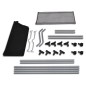 vidaXL Wäschekörbe mit Taschen 2 Stück Schwarz und Grau vidaXL Wäschekörbe mit Taschen 2 Stück Schwarz und Grau
