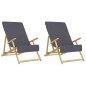 vidaXL Strandtücher 2 Stk. Anthrazit 60x135 cm Stoff 400 GSM vidaXL Strandtücher 2 Stk. Anthrazit 60x135 cm Stoff 400 GSM