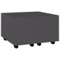 vidaXL Couchtisch Grau 60x60x38 cm Holzwerkstoff vidaXL Couchtisch Grau 60x60x38 cm Holzwerkstoff