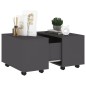 vidaXL Couchtisch Grau 60x60x38 cm Holzwerkstoff vidaXL Couchtisch Grau 60x60x38 cm Holzwerkstoff