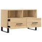 vidaXL TV-Schrank Sonoma-Eiche 80x36x50 cm Holzwerkstoff vidaXL TV-Schrank Sonoma-Eiche 80x36x50 cm Holzwerkstoff