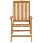 vidaXL Gartenstühle mit Auflagen 8 Stk. Massivholz Teak vidaXL Gartenstühle mit Auflagen 8 Stk. Massivholz Teak