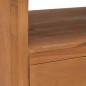 vidaXL TV-Schrank mit Rollen 80x50x42 cm Teak Massivholz vidaXL TV-Schrank mit Rollen 80x50x42 cm Teak Massivholz