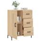 vidaXL Sideboard Sonoma-Eiche 69,5x34x90 cm Holzwerkstoff vidaXL Sideboard Sonoma-Eiche 69,5x34x90 cm Holzwerkstoff