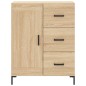 vidaXL Sideboard Sonoma-Eiche 69,5x34x90 cm Holzwerkstoff vidaXL Sideboard Sonoma-Eiche 69,5x34x90 cm Holzwerkstoff