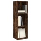 vidaXL Bücherschrank/TV-Schrank Räuchereiche 36x30x114cm Holzwerkstoff vidaXL Bücherschrank/TV-Schrank Räuchereiche 36x30x114cm Holzwerkstoff
