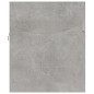 vidaXL Waschbeckenunterschrank Betongrau 80x38,5x46 cm Holzwerkstoff vidaXL Waschbeckenunterschrank Betongrau 80x38,5x46 cm Holzwerkstoff