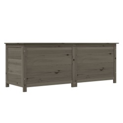 vidaXL Outdoor-Kissenbox Anthrazit 150x50x56 cm Massivholz Tanne