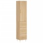 vidaXL Highboard Sonoma-Eiche 34,5x34x180 cm Holzwerkstoff vidaXL Highboard Sonoma-Eiche 34,5x34x180 cm Holzwerkstoff