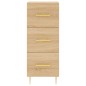 vidaXL Highboard Sonoma-Eiche 34,5x34x180 cm Holzwerkstoff vidaXL Highboard Sonoma-Eiche 34,5x34x180 cm Holzwerkstoff