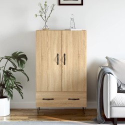 vidaXL Highboard Sonoma-Eiche 69,5x31x115 cm Holzwerkstoff
