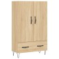 vidaXL Highboard Sonoma-Eiche 69,5x31x115 cm Holzwerkstoff vidaXL Highboard Sonoma-Eiche 69,5x31x115 cm Holzwerkstoff