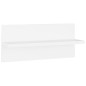 vidaXL Wandregale 2 Stk. Weiß 40x11,5x18 cm Holzwerkstoff vidaXL Wandregale 2 Stk. Weiß 40x11,5x18 cm Holzwerkstoff