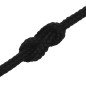 vidaXL Arbeitsseil Schwarz 2 mm 25 m Polyester vidaXL Arbeitsseil Schwarz 2 mm 25 m Polyester