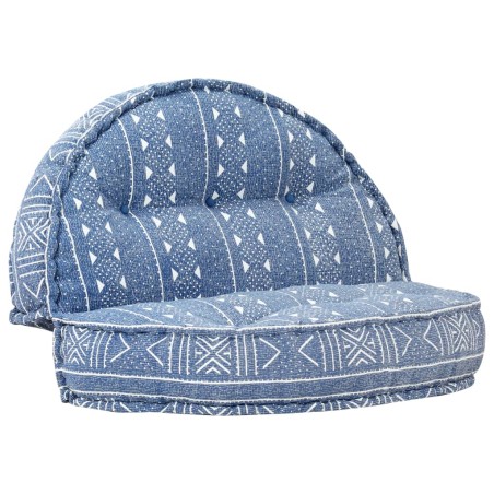 Pouf 100x20 cm Indigo Stoff
