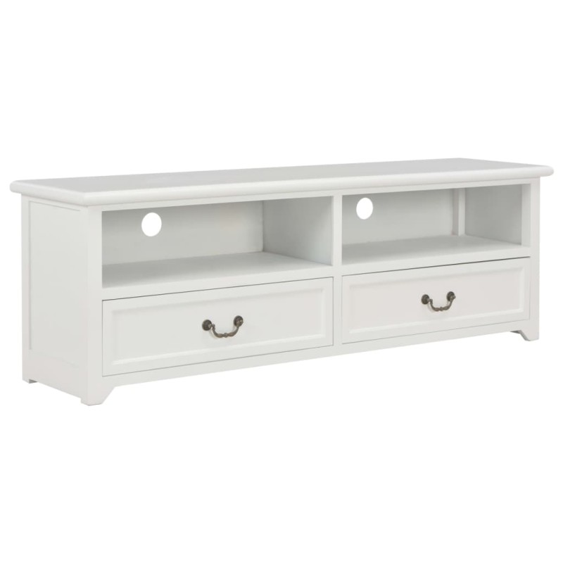 vidaXL TV-Schrank Weiß 120x30x40 cm Holz vidaXL TV-Schrank Weiß 120x30x40 cm Holz