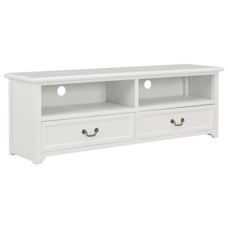vidaXL TV-Schrank Weiß 120x30x40 cm Holz