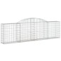 vidaXL Gabionen mit Hochbogen 20 Stk. 300x30x80/100cm Verzinktes Eisen vidaXL Gabionen mit Hochbogen 20 Stk. 300x30x80/100cm Verzinktes Eisen