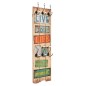 vidaXL Wandgarderobe mit 6 Haken 120 x 40 cm "LIVE LIFE" vidaXL Wandgarderobe mit 6 Haken 120 x 40 cm "LIVE LIFE"