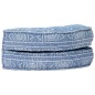 Pouf 100x20 cm Indigo Stoff Pouf 100x20 cm Indigo Stoff