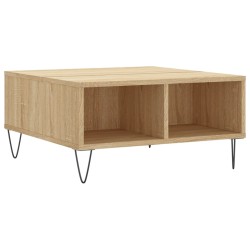 vidaXL Couchtisch Sonoma-Eiche 60x60x30 cm Holzwerkstoff