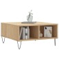 vidaXL Couchtisch Sonoma-Eiche 60x60x30 cm Holzwerkstoff vidaXL Couchtisch Sonoma-Eiche 60x60x30 cm Holzwerkstoff