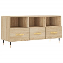 vidaXL TV-Schrank Sonoma-Eiche 102x36x50 cm Holzwerkstoff