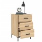 vidaXL Nachttisch Sonoma-Eiche 40x40x66 cm Holzwerkstoff vidaXL Nachttisch Sonoma-Eiche 40x40x66 cm Holzwerkstoff