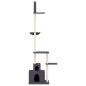 vidaXL Kratzbaum Deckenhoch Dunkelgrau 250,5-276,5 cm vidaXL Kratzbaum Deckenhoch Dunkelgrau 250,5-276,5 cm