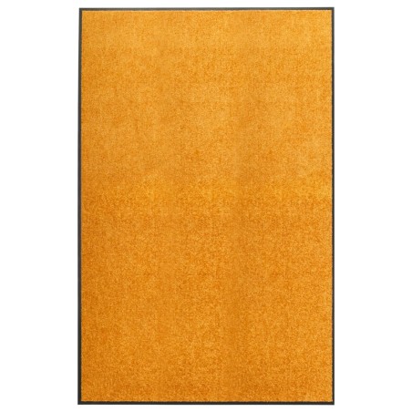 vidaXL Fußmatte Waschbar Orange 120x180 cm
