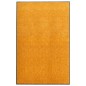 vidaXL Fußmatte Waschbar Orange 120x180 cm vidaXL Fußmatte Waschbar Orange 120x180 cm