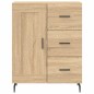 vidaXL Sideboard Sonoma-Eiche 69,5x34x90 cm Holzwerkstoff vidaXL Sideboard Sonoma-Eiche 69,5x34x90 cm Holzwerkstoff