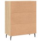 vidaXL Sideboard Sonoma-Eiche 69,5x34x90 cm Holzwerkstoff vidaXL Sideboard Sonoma-Eiche 69,5x34x90 cm Holzwerkstoff