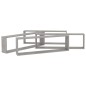 vidaXL Würfelregale 4 Stk. Betongrau 100x15x30 cm Holzwerkstoff vidaXL Würfelregale 4 Stk. Betongrau 100x15x30 cm Holzwerkstoff