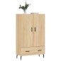 vidaXL Highboard Sonoma-Eiche 69,5x31x115 cm Holzwerkstoff vidaXL Highboard Sonoma-Eiche 69,5x31x115 cm Holzwerkstoff