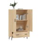 vidaXL Highboard Sonoma-Eiche 69,5x31x115 cm Holzwerkstoff vidaXL Highboard Sonoma-Eiche 69,5x31x115 cm Holzwerkstoff