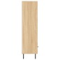 vidaXL Highboard Sonoma-Eiche 69,5x31x115 cm Holzwerkstoff vidaXL Highboard Sonoma-Eiche 69,5x31x115 cm Holzwerkstoff