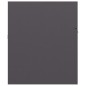 vidaXL Waschbeckenunterschrank Hochglanz-Grau 100x38,5x46 cm vidaXL Waschbeckenunterschrank Hochglanz-Grau 100x38,5x46 cm