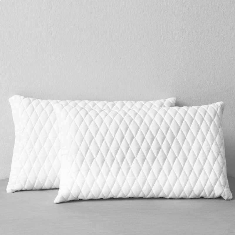 vidaXL Kissen 2 Stk. 80×40×14 cm Memory-Schaum vidaXL Kissen 2 Stk. 80×40×14 cm Memory-Schaum