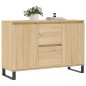 vidaXL Sideboard Sonoma-Eiche 104x35x70 cm Holzwerkstoff vidaXL Sideboard Sonoma-Eiche 104x35x70 cm Holzwerkstoff