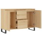 vidaXL Sideboard Sonoma-Eiche 104x35x70 cm Holzwerkstoff vidaXL Sideboard Sonoma-Eiche 104x35x70 cm Holzwerkstoff