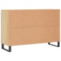 vidaXL Sideboard Sonoma-Eiche 104x35x70 cm Holzwerkstoff vidaXL Sideboard Sonoma-Eiche 104x35x70 cm Holzwerkstoff
